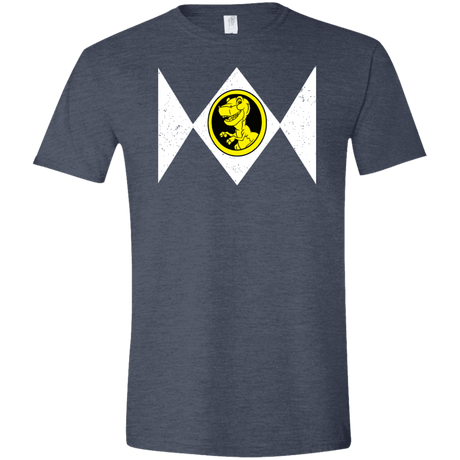 T-Shirts Heather Navy / S Power Chomper Men's Semi-Fitted Softstyle