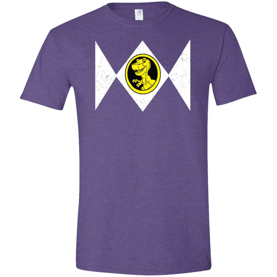 T-Shirts Heather Purple / S Power Chomper Men's Semi-Fitted Softstyle