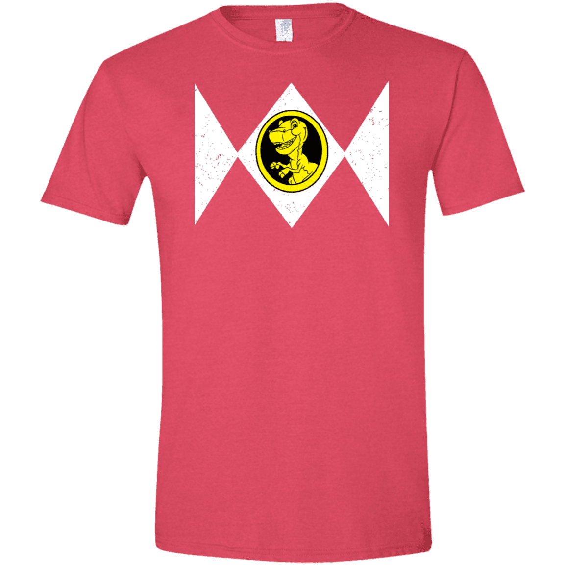 T-Shirts Heather Red / S Power Chomper Men's Semi-Fitted Softstyle