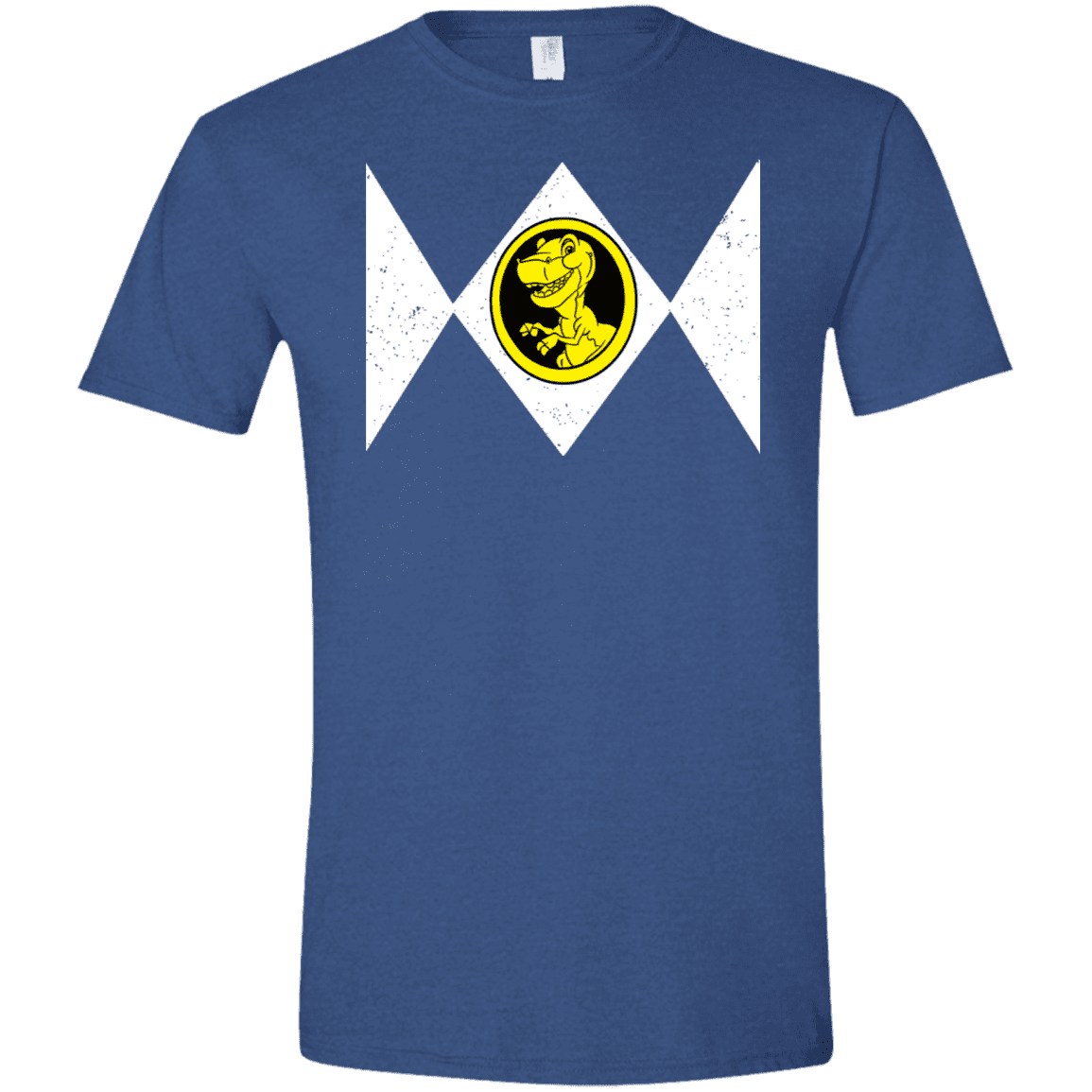 T-Shirts Heather Royal / X-Small Power Chomper Men's Semi-Fitted Softstyle