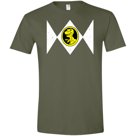 T-Shirts Military Green / S Power Chomper Men's Semi-Fitted Softstyle