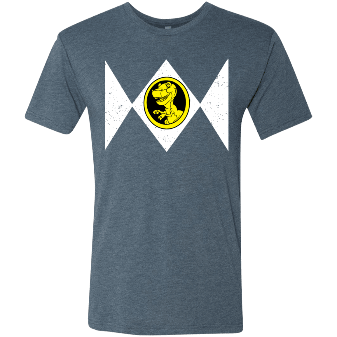 T-Shirts Indigo / S Power Chomper Men's Triblend T-Shirt