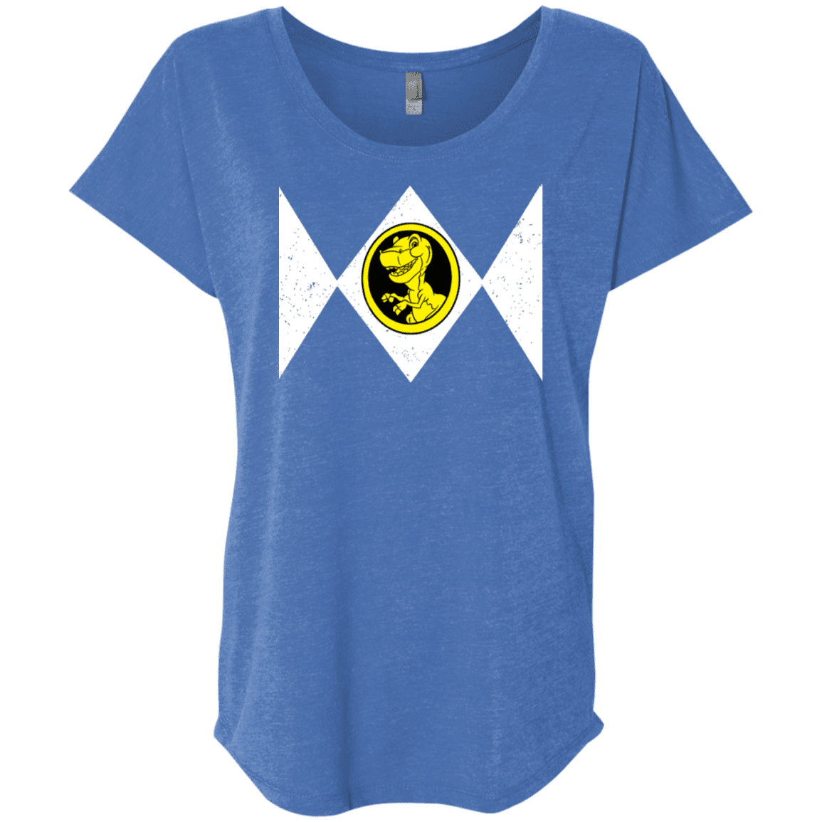 T-Shirts Vintage Royal / X-Small Power Chomper Triblend Dolman Sleeve