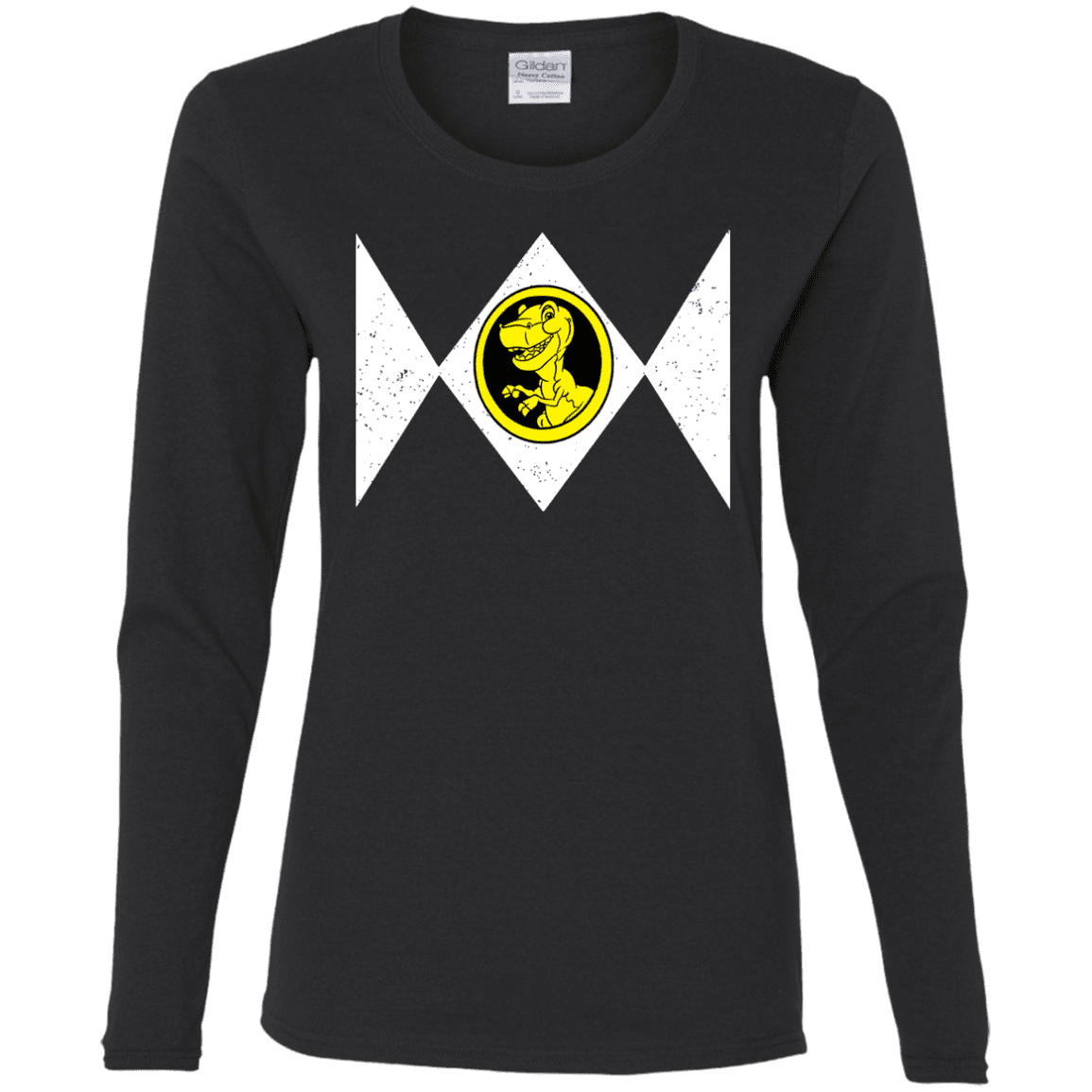 T-Shirts Black / S Power Chomper Women's Long Sleeve T-Shirt