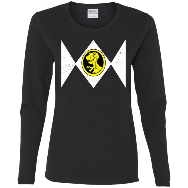 T-Shirts Black / S Power Chomper Women's Long Sleeve T-Shirt