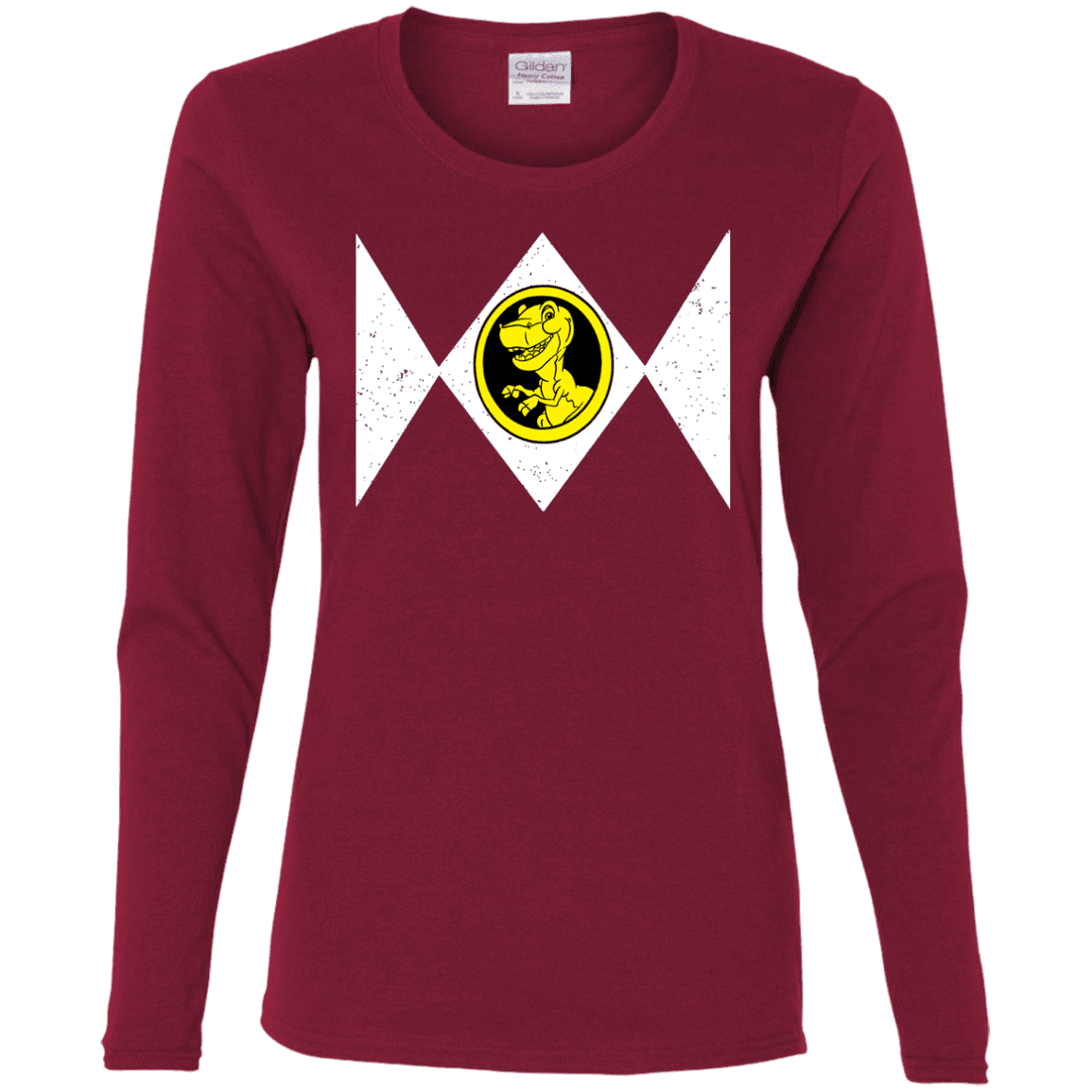 T-Shirts Cardinal / S Power Chomper Women's Long Sleeve T-Shirt