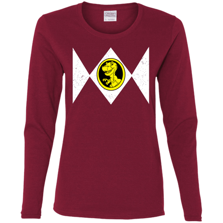 T-Shirts Cardinal / S Power Chomper Women's Long Sleeve T-Shirt