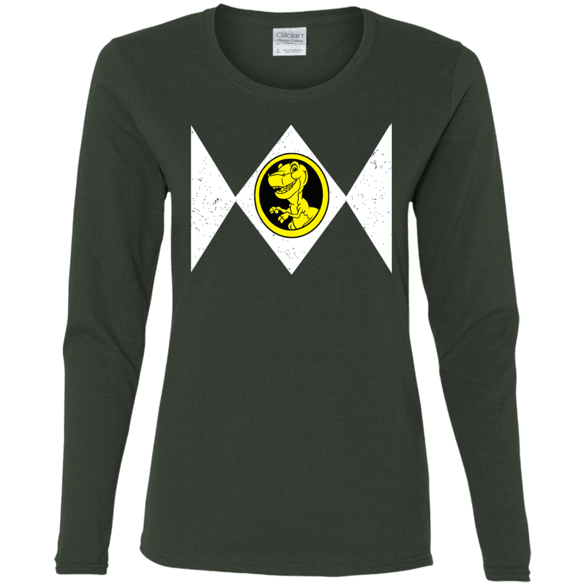 T-Shirts Forest / S Power Chomper Women's Long Sleeve T-Shirt