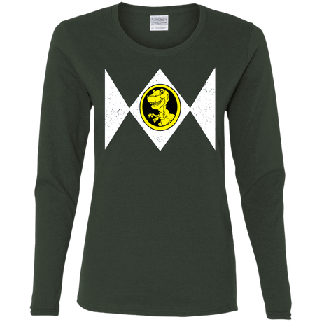 T-Shirts Forest / S Power Chomper Women's Long Sleeve T-Shirt