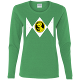 T-Shirts Irish Green / S Power Chomper Women's Long Sleeve T-Shirt