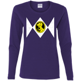 T-Shirts Purple / S Power Chomper Women's Long Sleeve T-Shirt