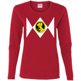 T-Shirts Red / S Power Chomper Women's Long Sleeve T-Shirt