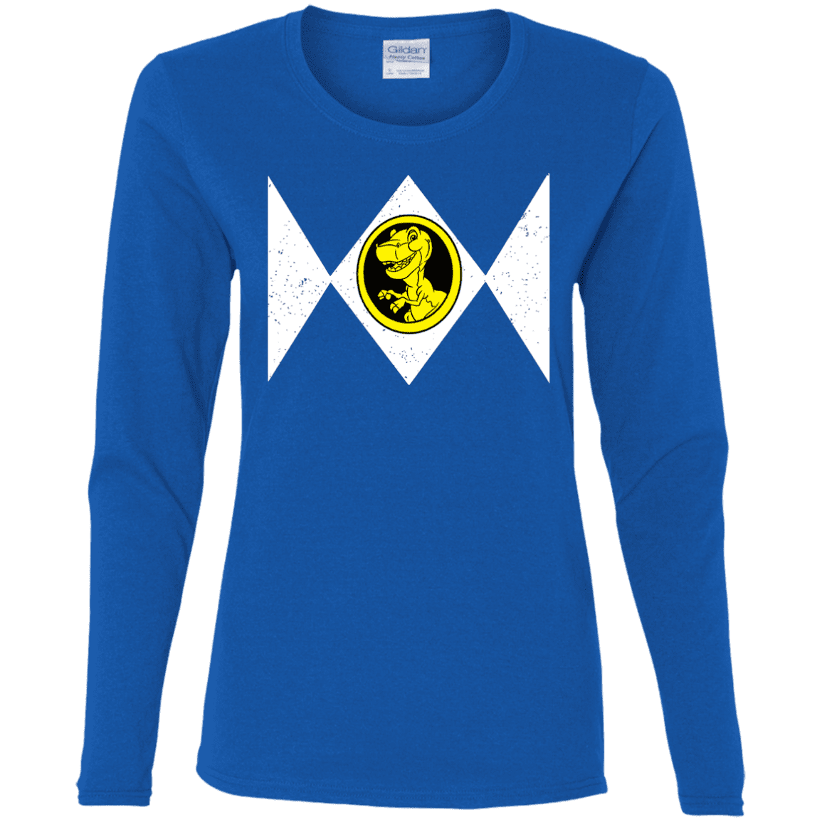 T-Shirts Royal / S Power Chomper Women's Long Sleeve T-Shirt