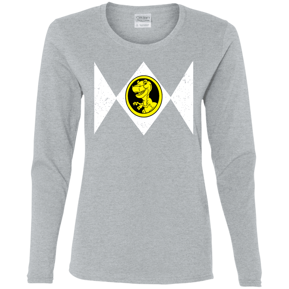 T-Shirts Sport Grey / S Power Chomper Women's Long Sleeve T-Shirt