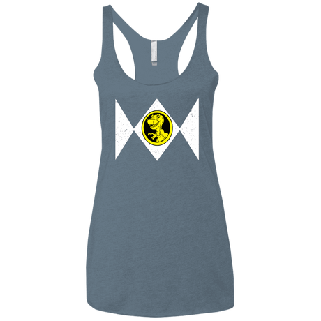T-Shirts Indigo / X-Small Power Chomper Women's Triblend Racerback Tank
