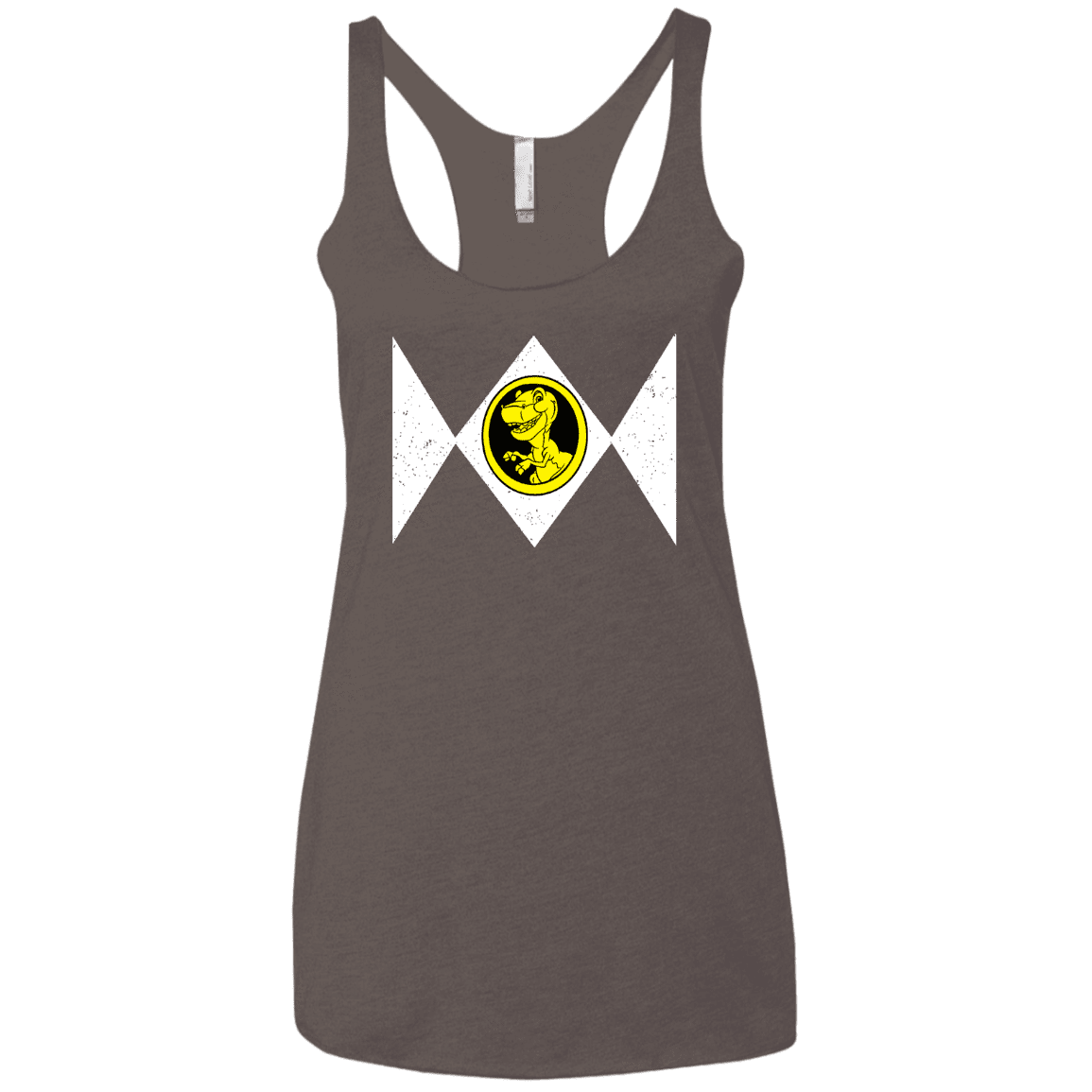 T-Shirts Macchiato / X-Small Power Chomper Women's Triblend Racerback Tank