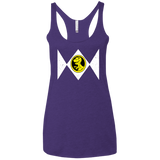 T-Shirts Purple Rush / X-Small Power Chomper Women's Triblend Racerback Tank
