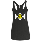 T-Shirts Vintage Black / X-Small Power Chomper Women's Triblend Racerback Tank