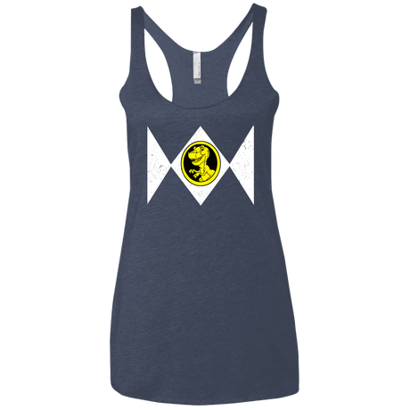 T-Shirts Vintage Navy / X-Small Power Chomper Women's Triblend Racerback Tank