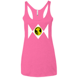 T-Shirts Vintage Pink / X-Small Power Chomper Women's Triblend Racerback Tank