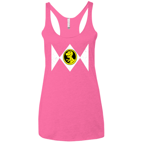 T-Shirts Vintage Pink / X-Small Power Chomper Women's Triblend Racerback Tank