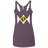 T-Shirts Vintage Purple / X-Small Power Chomper Women's Triblend Racerback Tank