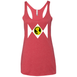 T-Shirts Vintage Red / X-Small Power Chomper Women's Triblend Racerback Tank