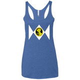 T-Shirts Vintage Royal / X-Small Power Chomper Women's Triblend Racerback Tank