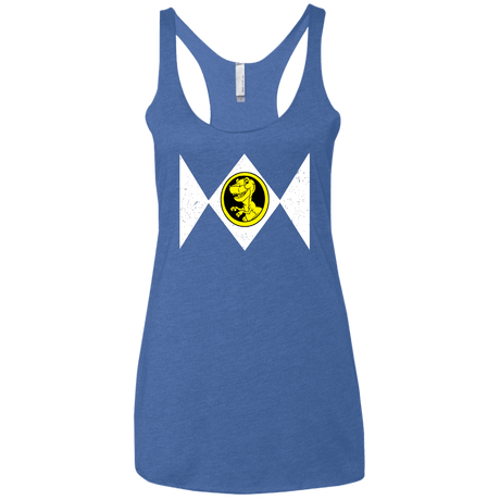 T-Shirts Vintage Royal / X-Small Power Chomper Women's Triblend Racerback Tank