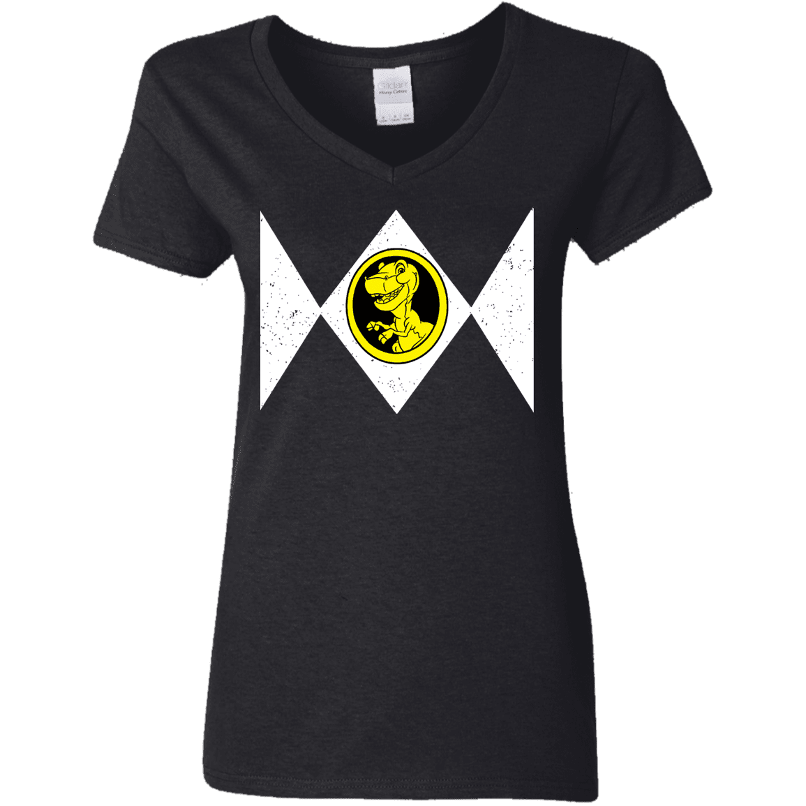 T-Shirts Black / S Power Chomper Women's V-Neck T-Shirt