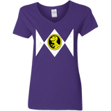 T-Shirts Purple / S Power Chomper Women's V-Neck T-Shirt