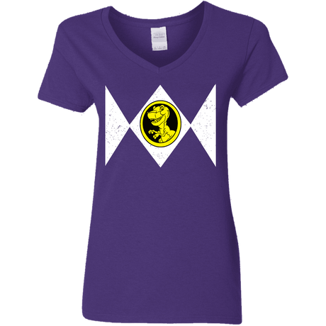 T-Shirts Purple / S Power Chomper Women's V-Neck T-Shirt