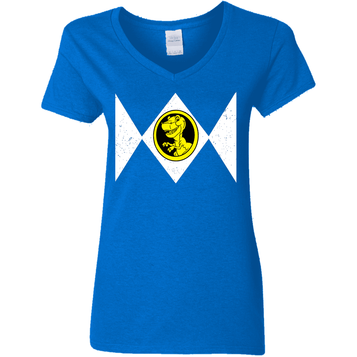 T-Shirts Royal / S Power Chomper Women's V-Neck T-Shirt