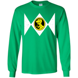T-Shirts Irish Green / YS Power Chomper Youth Long Sleeve T-Shirt
