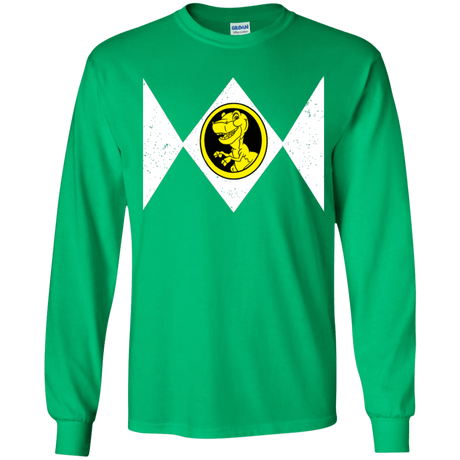 T-Shirts Irish Green / YS Power Chomper Youth Long Sleeve T-Shirt