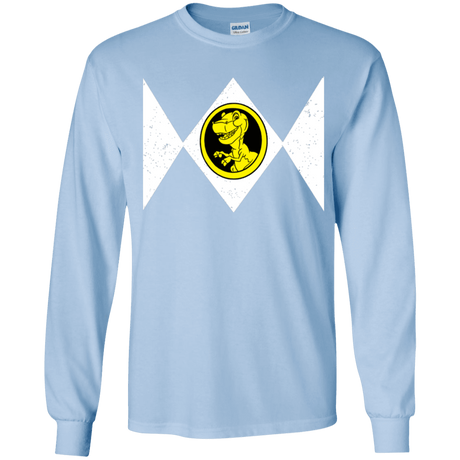 T-Shirts Light Blue / YS Power Chomper Youth Long Sleeve T-Shirt