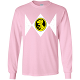 T-Shirts Light Pink / YS Power Chomper Youth Long Sleeve T-Shirt