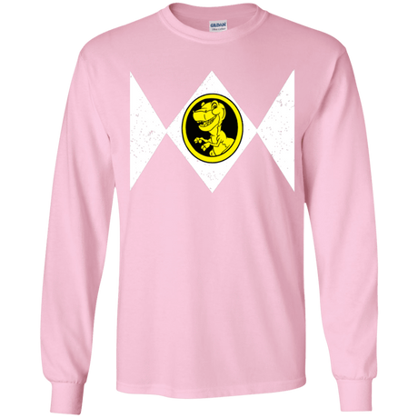 T-Shirts Light Pink / YS Power Chomper Youth Long Sleeve T-Shirt