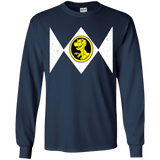 T-Shirts Navy / YS Power Chomper Youth Long Sleeve T-Shirt