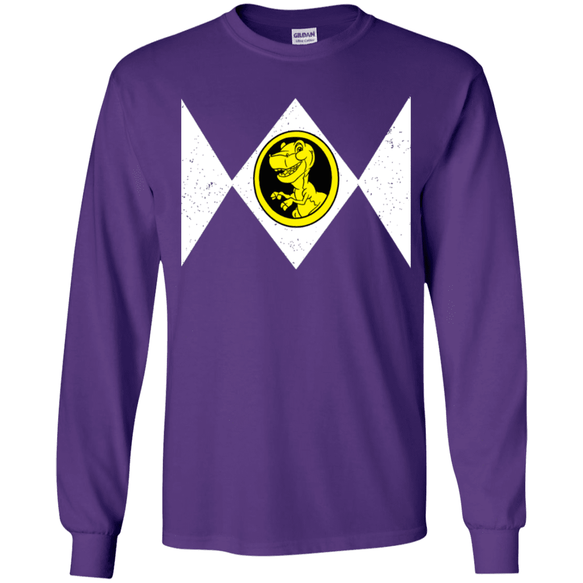 T-Shirts Purple / YS Power Chomper Youth Long Sleeve T-Shirt