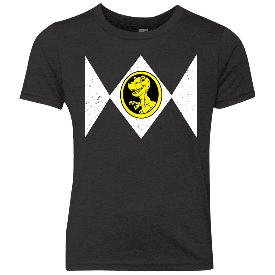 T-Shirts Vintage Black / YXS Power Chomper Youth Triblend T-Shirt