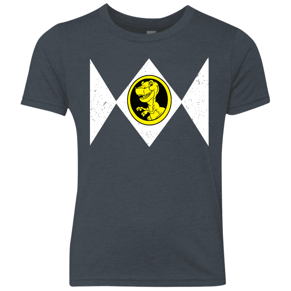 T-Shirts Vintage Navy / YXS Power Chomper Youth Triblend T-Shirt