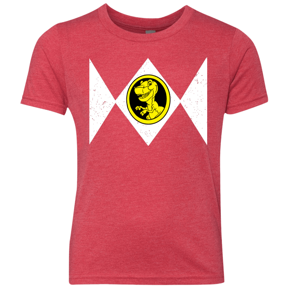 T-Shirts Vintage Red / YXS Power Chomper Youth Triblend T-Shirt