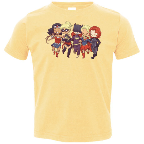 T-Shirts Butter / 2T Power Girls Toddler Premium T-Shirt