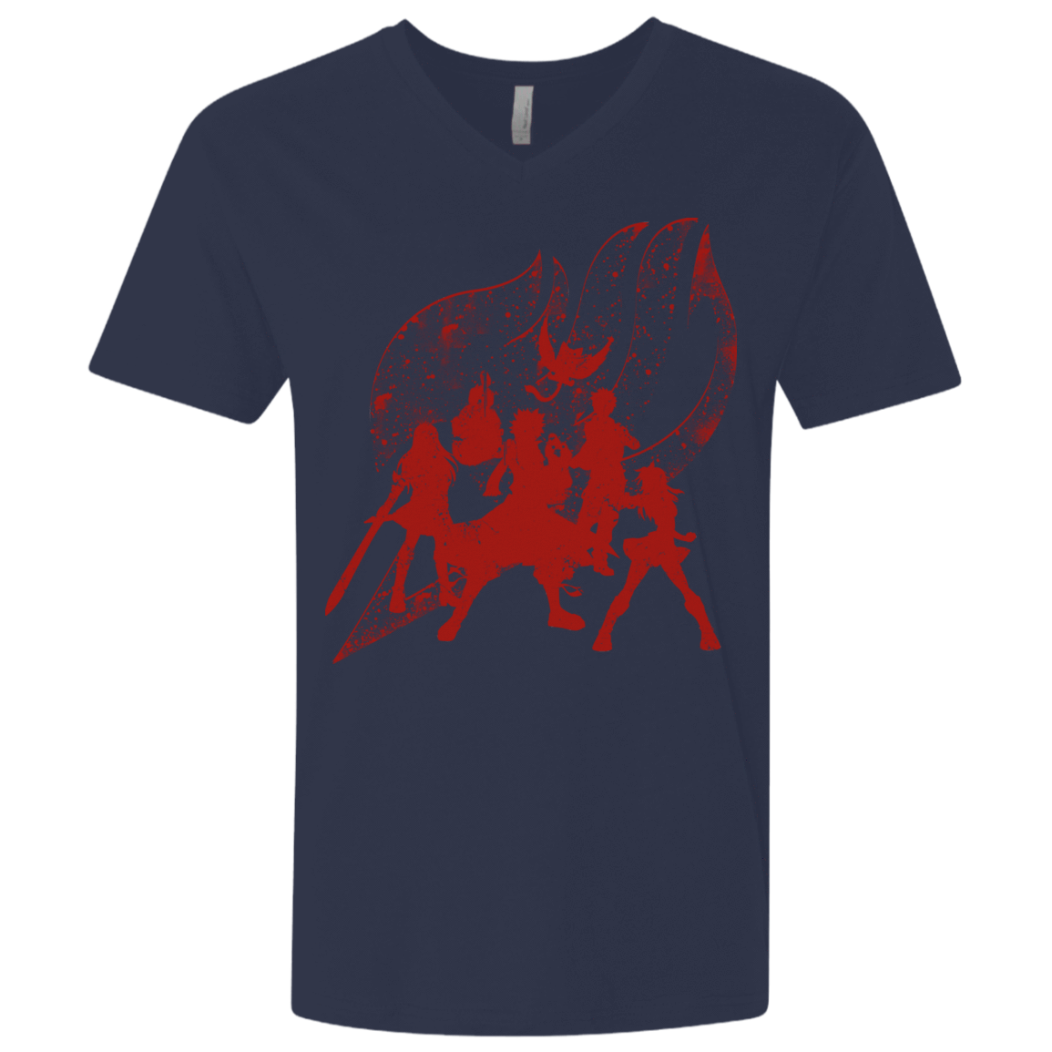 T-Shirts Midnight Navy / X-Small Power Guild Men's Premium V-Neck