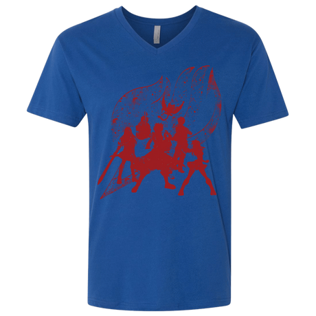 T-Shirts Royal / X-Small Power Guild Men's Premium V-Neck