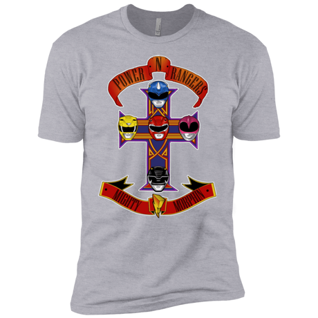 T-Shirts Heather Grey / YXS Power N Rangers Boys Premium T-Shirt