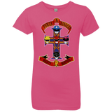 T-Shirts Hot Pink / YXS Power N Rangers Girls Premium T-Shirt