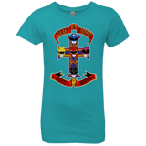 T-Shirts Tahiti Blue / YXS Power N Rangers Girls Premium T-Shirt