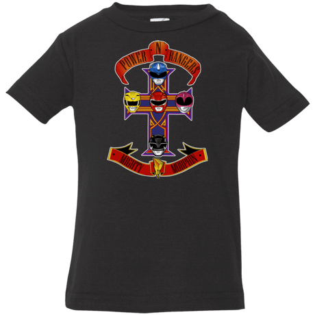 T-Shirts Black / 6 Months Power N Rangers Infant PremiumT-Shirt